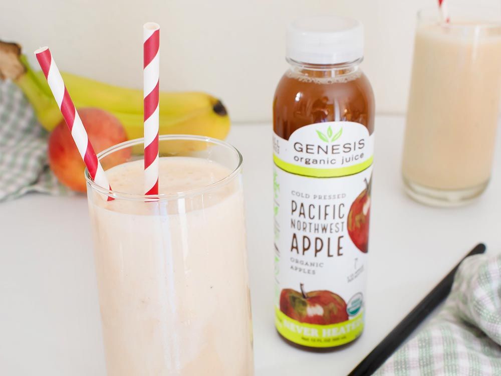 How to make Apple Creamsicle Smoothie with PNW Apple Juice