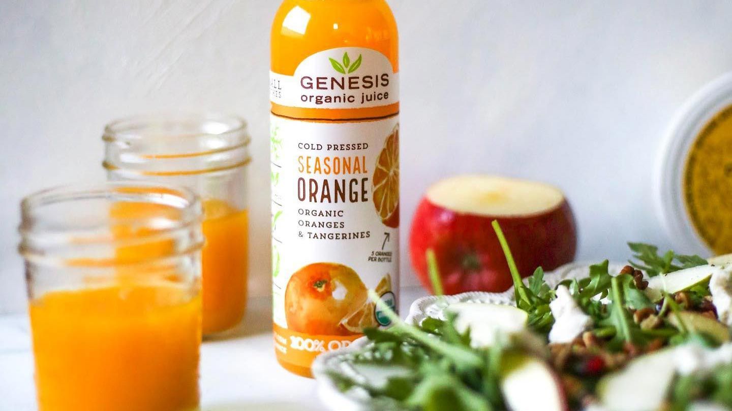 Genesis Organic Seasonal Orange Juice
