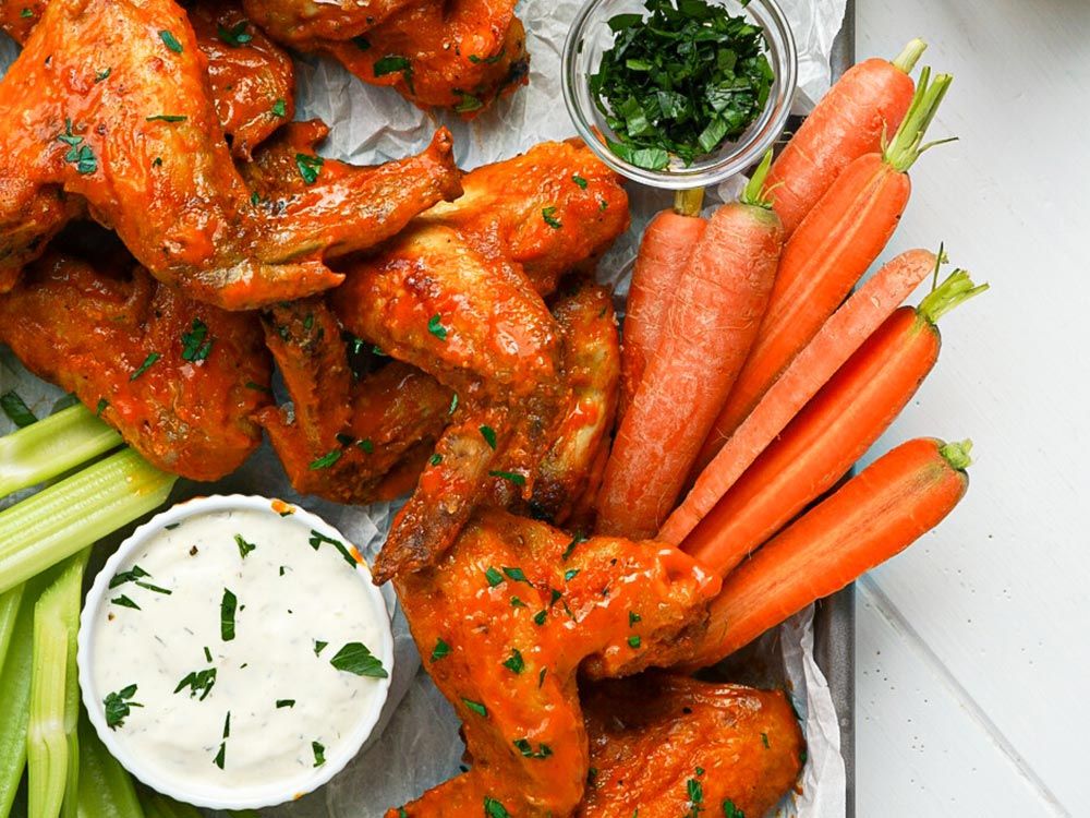Hot Wings with Toby's Ranch