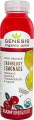 Genesis Organic Juice Cranberry Lemonade