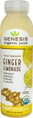 Genesis Organic Juice Ginger Lemonade