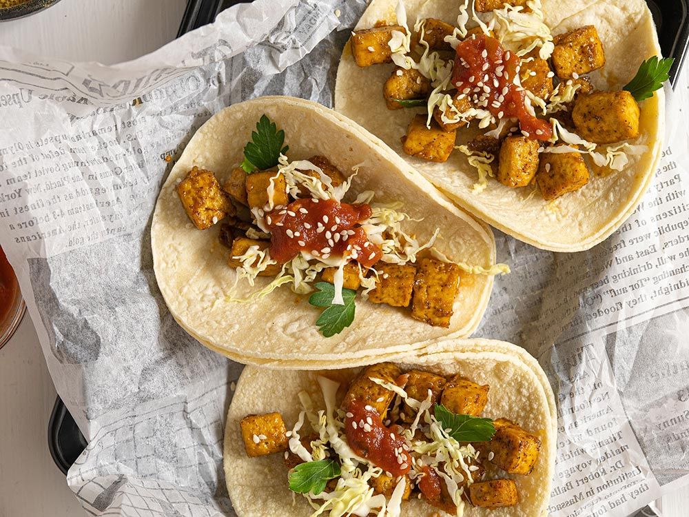 Toby's Tacos with Perfectly Seasoned Tofu
