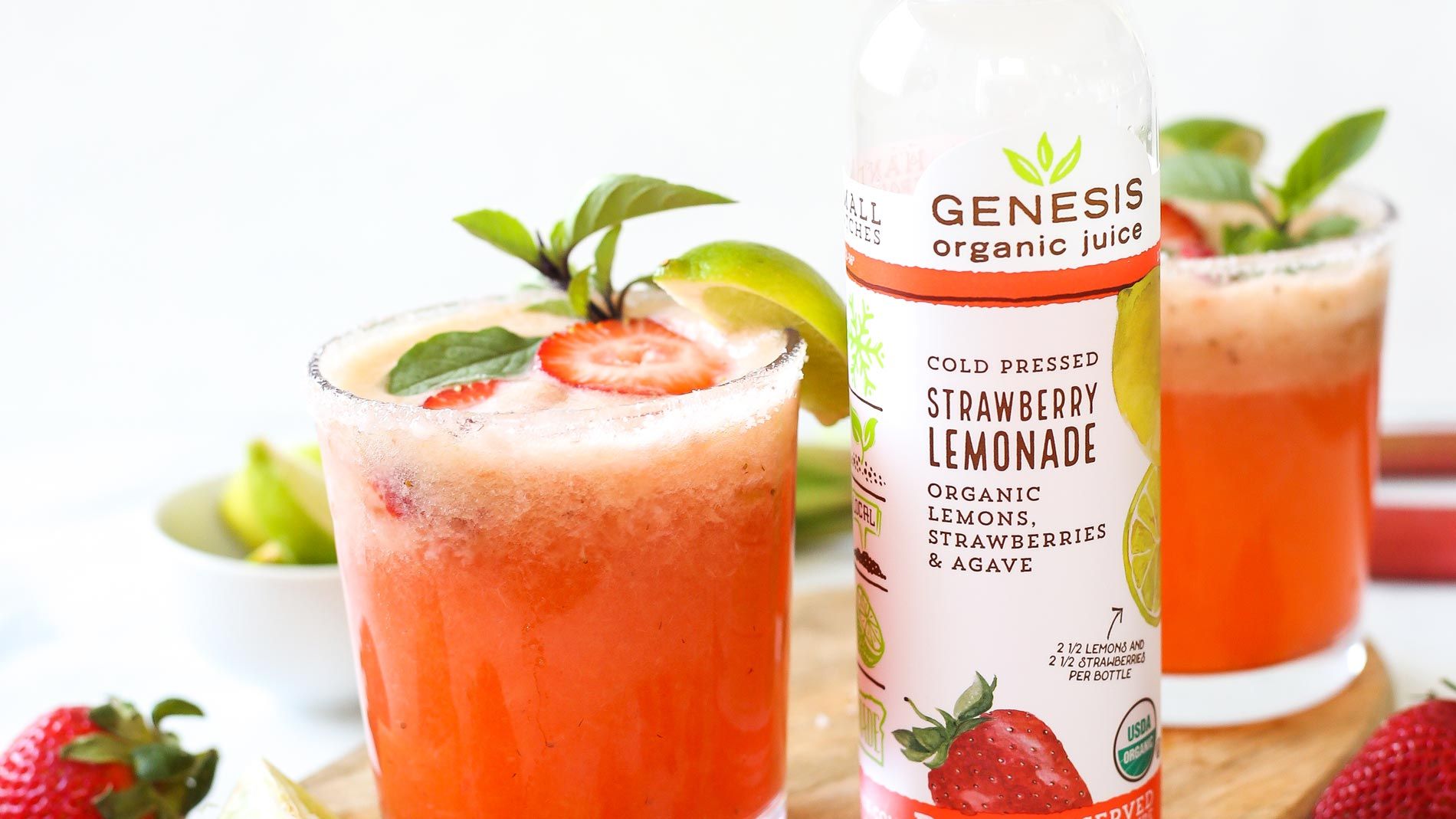 Genesis Organic Strawberry Lemonade