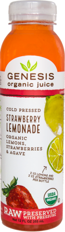 Genesis Organic Juice Strawberry Lemonade