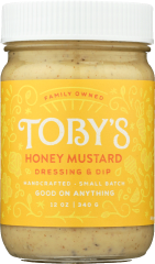 Toby's Honey Mustard Dressing and Dip